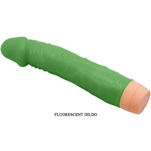 BAILE – BILL VIBRADOR REALÍSTICO 22.5 CM VERDE - intimamenities.com