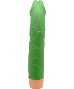 BAILE – BILL VIBRADOR REALÍSTICO 22.5 CM VERDE - intimamenities.com