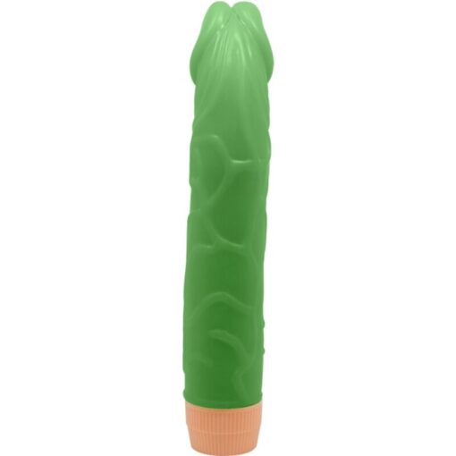 BAILE – BILL VIBRADOR REALÍSTICO 22.5 CM VERDE - intimamenities.com