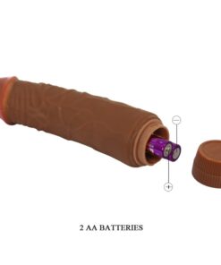 BAILE – JEFF VIBRADOR REALÍSTICO 19.5 CM MULATO - intimamenities.com