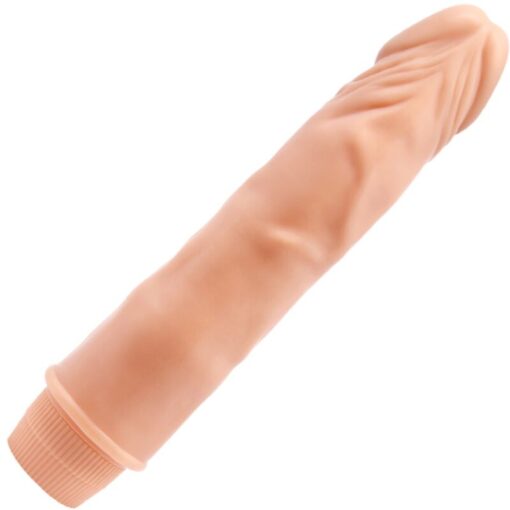 BAILE – DWARF VIBRADOR REALÍSTICO 21 CM NATURAL - intimamenities.com