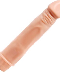 BAILE – DWARF VIBRADOR REALÍSTICO 21 CM NATURAL - intimamenities.com