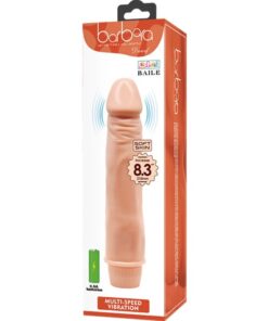BAILE – DWARF VIBRADOR REALÍSTICO 21 CM NATURAL - intimamenities.com
