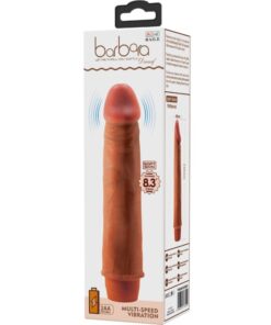 BAILE – DWARF VIBRADOR REALÍSTICO 21 CM MULATO - intimamenities.com