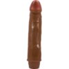 BAILE – DWARF VIBRADOR REALÍSTICO 21 CM MULATO - intimamenities.com