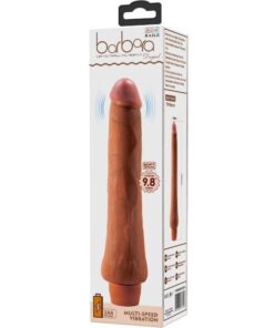 BAILE – DRYAD VIBRADOR REALÍSTICO 25 CM MULATO - intimamenities.com