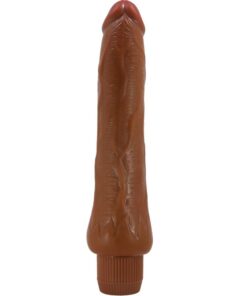 BAILE – DRYAD VIBRADOR REALÍSTICO 25 CM MULATO - intimamenities.com