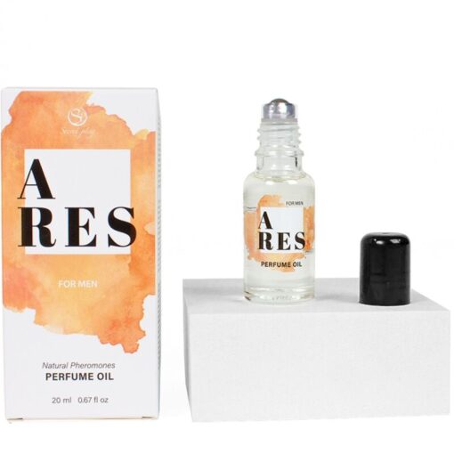 SECRETPLAY – ARES PERFUME NATURAL FEROMONAS EN ACEITE PARA HOMBRE 20 ML - intimamenities.com