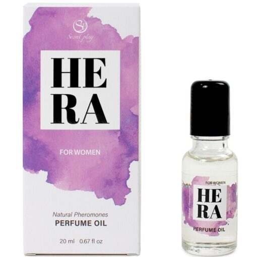 SECRETPLAY – HERA PERFUME NATURAL FEROMONAS EN ACEITE PARA MUJER 20 ML - intimamenities.com