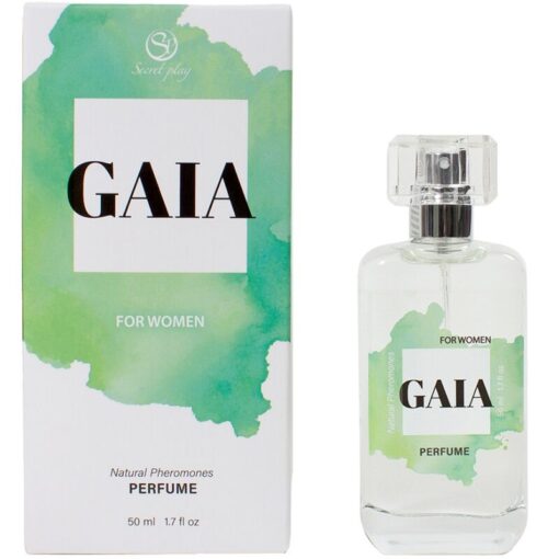 SECRETPLAY – GAIA PERFUME NATURAL FEROMONAS SPRAY PARA MUJER 50 ML - intimamenities.com