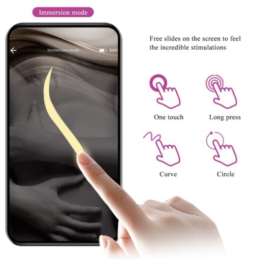 PRETTY LOVE – LEVIATHAN VIBRADOR CONTROLADO POR APP MORADO - intimamenities.com