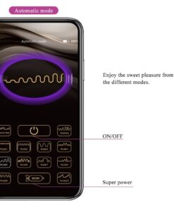 PRETTY LOVE – LEVIATHAN VIBRADOR CONTROLADO POR APP MORADO - intimamenities.com