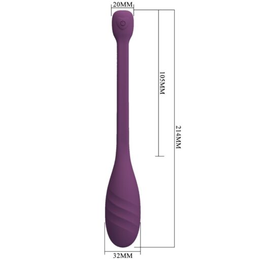PRETTY LOVE – LEVIATHAN VIBRADOR CONTROLADO POR APP MORADO - intimamenities.com