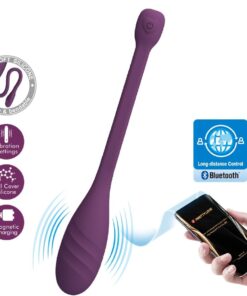 PRETTY LOVE – LEVIATHAN VIBRADOR CONTROLADO POR APP MORADO - intimamenities.com