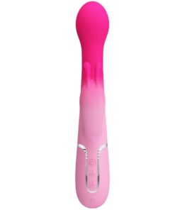 PRETTY LOVE – DEJON VIBRADOR RABBIT 3 EN 1 MULTIFUNCIÓN ROSA - intimamenities.com