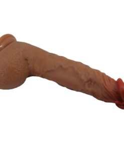 BAILE – BEAUTIFUL WILKS VIBRADOR REALÍSTICO DE 5 CONFIGURACIONES 25 CM MULATO - intimamenities.com