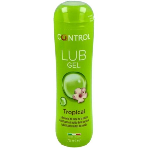 CONTROL – LUB GEL LUBRICANTE TROPICAL 75 ML - intimamenities.com