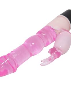 BAILE – WAVES OF PLEASURE FANTASY VIBRADOR CON RABBIT 23 CM - intimamenities.com