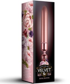 ROCKS-OFF – BALA VIBRADORA TOUCH OF VELVET ROSE BLOOM 10 VELOCIDADES - intimamenities.com
