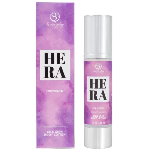 SECRETPLAY – HERA LOCIÓN PIEL DE SEDA PARA MUJERES 50 ML - intimamenities.com