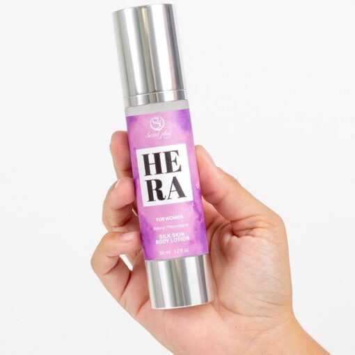 SECRETPLAY – HERA LOCIÓN PIEL DE SEDA PARA MUJERES 50 ML - intimamenities.com