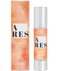 SECRETPLAY – ARES LOCIÓN PIEL DE SEDA PARA HOMBRES 50 ML - intimamenities.com