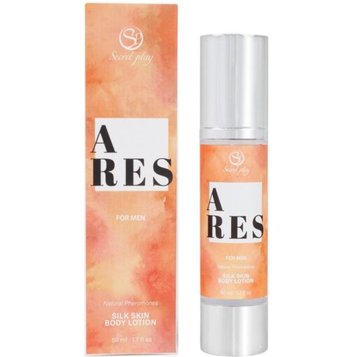 SECRETPLAY – ARES LOCIÓN PIEL DE SEDA PARA HOMBRES 50 ML - intimamenities.com