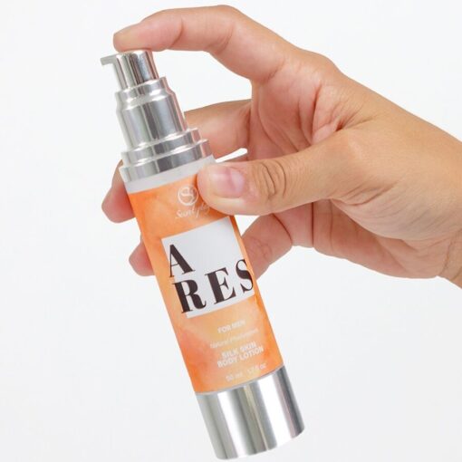 SECRETPLAY – ARES LOCIÓN PIEL DE SEDA PARA HOMBRES 50 ML - intimamenities.com