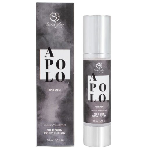 SECRETPLAY – APOLO LOCIÓN PIEL DE SEDA PARA HOMBRES 50 ML - intimamenities.com