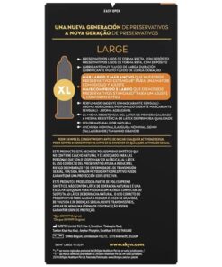 SKYN – PRESERVATIVO LARGE AJUSTE EXTRA 10 UNIDADES - intimamenities.com