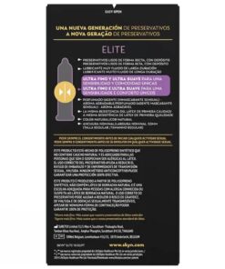 SKYN – PRESERVATIVO ELITE ULTRAFINO 10 UNIDADES - intimamenities.com