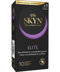 SKYN – PRESERVATIVO ELITE ULTRAFINO 10 UNIDADES - intimamenities.com