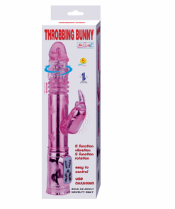 BAILE – THROBBING BUNNY ROTADOR RAMPANTE ROSA - intimamenities.com