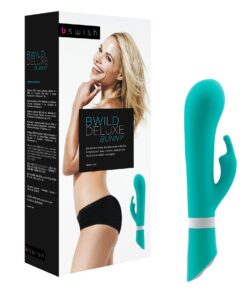 B SWISH – BWILD DELUXE BUNNY RABBIT VIBRATOR JADE - intimamenities.com