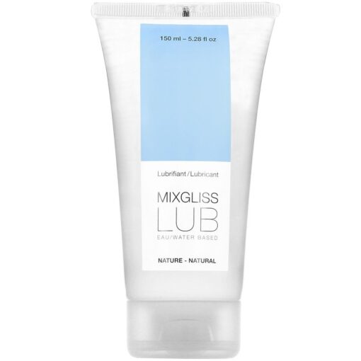 MIXGLISS – LUBRICANTE BASE DE AGUA NATURAL 150 ML - intimamenities.com