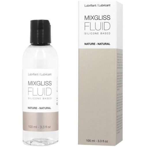MIXGLISS – LUBRICANTE BASE SILICONA NATURAL 100ML - intimamenities.com
