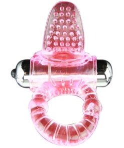 BAILE – SWEET ABS 10 RITMOS RING ANILLO PENE VIBRADOR ROSA - intimamenities.com