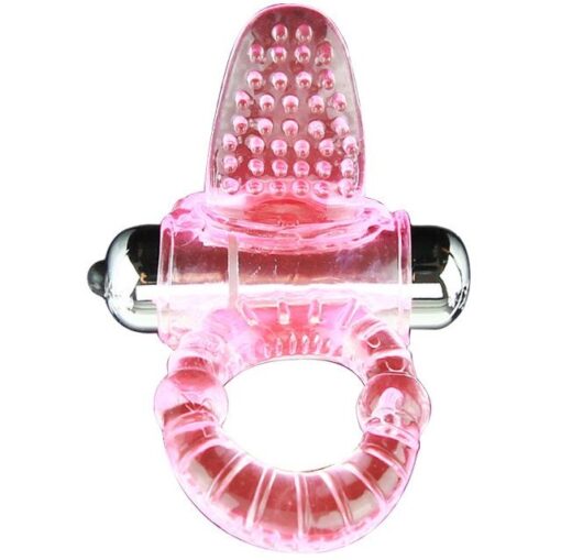 BAILE – SWEET ABS 10 RITMOS RING ANILLO PENE VIBRADOR ROSA - intimamenities.com
