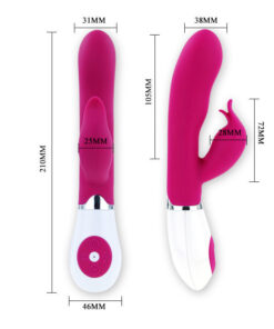 PRETTY LOVE – FLIRTATION VIBRADOR CON ESTIMULADOR FELIX - intimamenities.com