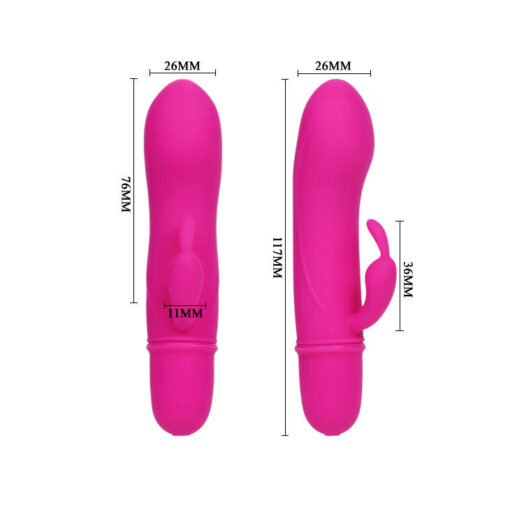 PRETTY LOVE – FLIRTATION VIBRADOR CON RABBIT CAESAR - intimamenities.com