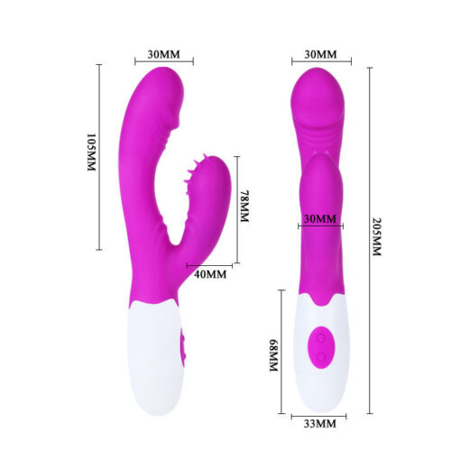 PRETTY LOVE – VIBRADOR ESTIMULADOR ANDRE - intimamenities.com