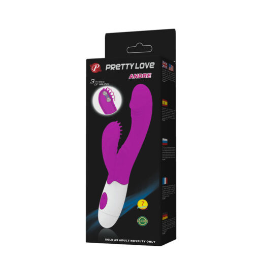 PRETTY LOVE – VIBRADOR ESTIMULADOR ANDRE - intimamenities.com