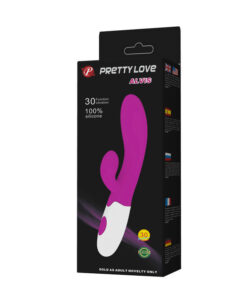 PRETTY LOVE – FLIRTATION VIBRADOR CON ESTIMULADOR CLITORIS ALVIS - intimamenities.com
