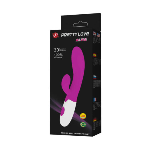 PRETTY LOVE – FLIRTATION VIBRADOR CON ESTIMULADOR CLITORIS ALVIS - intimamenities.com