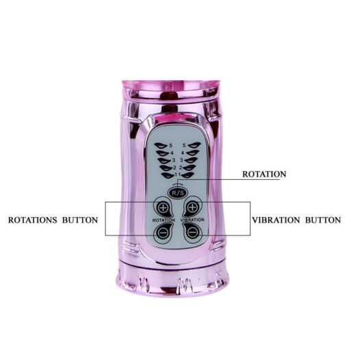 BAILE – THROBBING BUNNY ROTADOR RAMPANTE ROSA - intimamenities.com