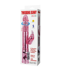 BAILE – THROBBING BUNNY ROTADOR RAMPANTE ROSA - intimamenities.com