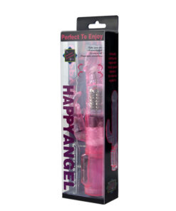 BAILE – MINI ROTADOR RABBIT ROSA SUPERESTIMULADOR - intimamenities.com