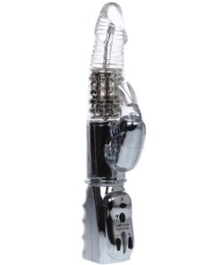 BAILE – AMOUR MISSILE ROTADOR TRANSPARENTE 26.5 CM - intimamenities.com