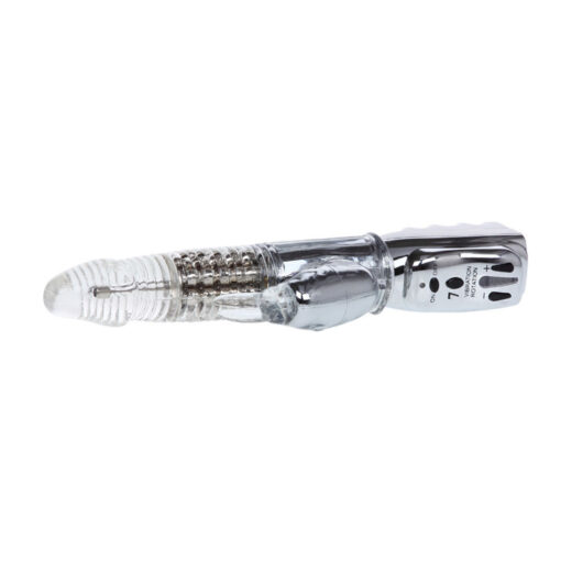 BAILE – AMOUR MISSILE ROTADOR TRANSPARENTE 26.5 CM - intimamenities.com