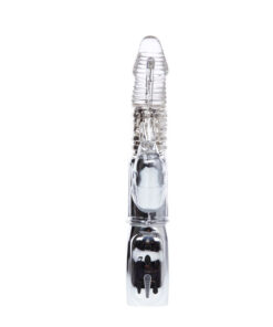 BAILE – AMOUR MISSILE ROTADOR TRANSPARENTE 26.5 CM - intimamenities.com